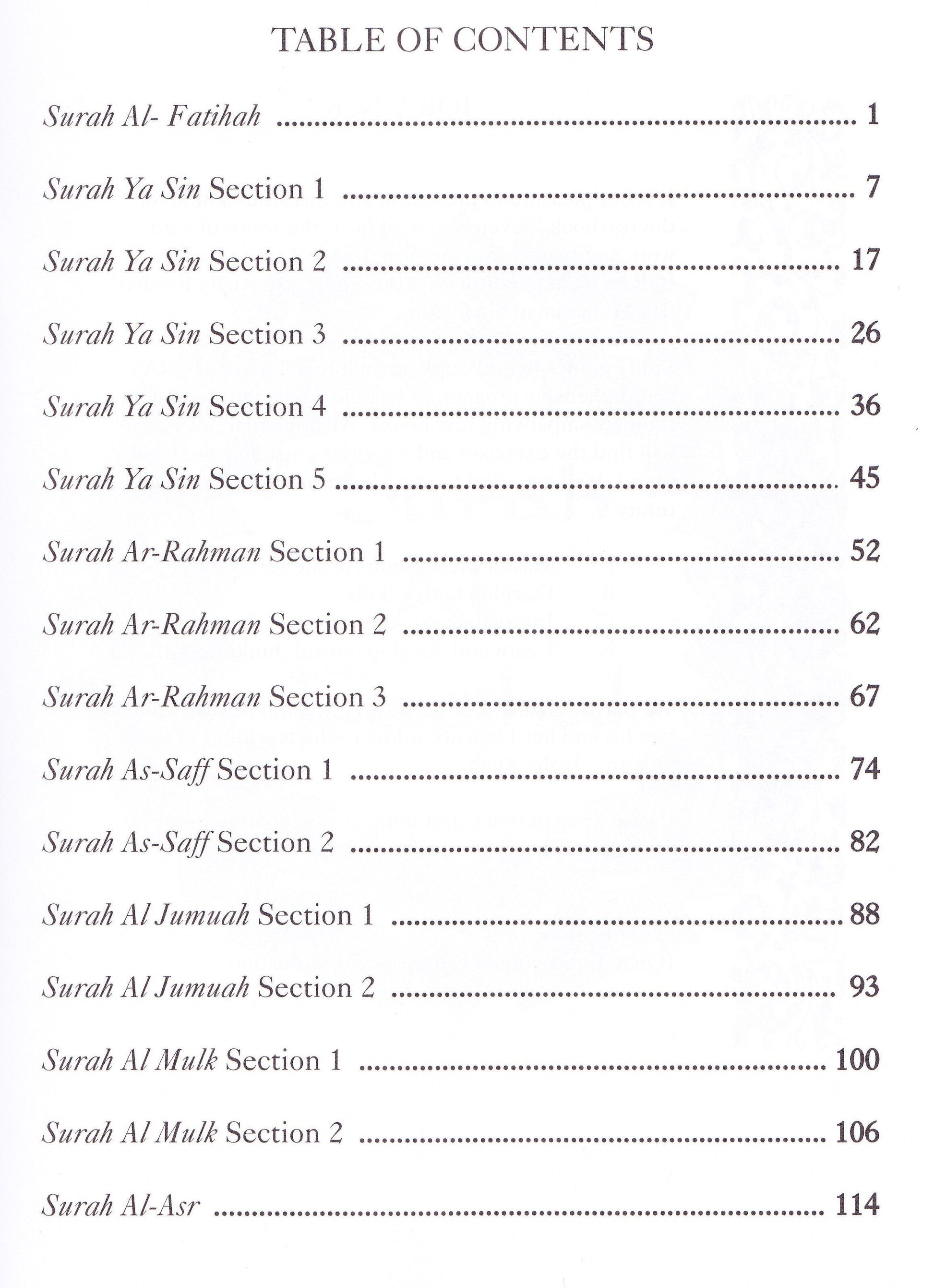 Seven Surahs Workbook - Premium Workbook from IQRA' international Educational Foundation - Just $8! Shop now at IQRA' international Educational Foundation