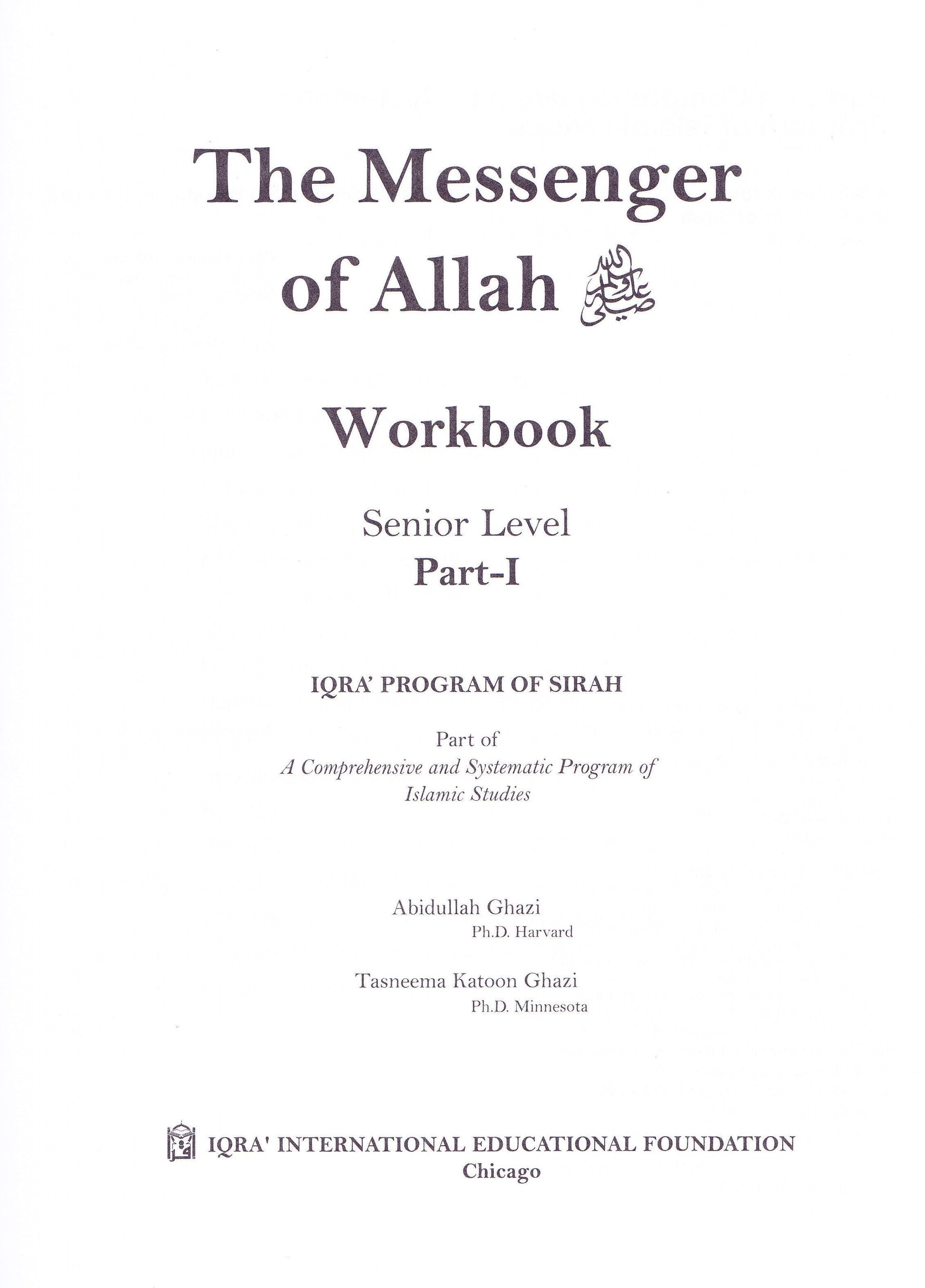 Messenger of Allah: Makkah Workbook - Premium Workbook from IQRA' international Educational Foundation - Just $5! Shop now at IQRA' international Educational Foundation