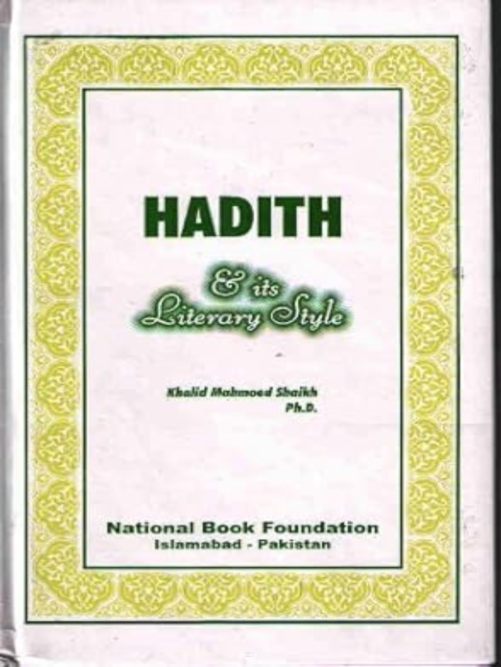 Hadith & its Literary Style - Premium Book from IB PUBLISHER Inc. - Just $10! Shop now at IQRA Book Center 