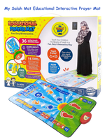 My Salah Educational Interactive Prayer Mat - Premium Prayer Mat from NoorArt Inc. - Just $89.99! Shop now at IQRA Book Center 