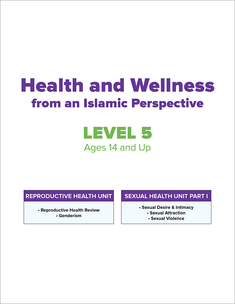 Health and Wellness - from an Islamic Perspective, Level 5 - Premium Text Book from NoorArt Inc. - Just $38.99! Shop now at IQRA' international Educational Foundation