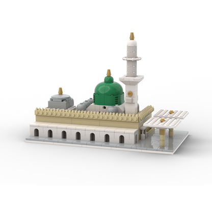 Masjid An-Nabwi- Model of the Prophets Mosque-Educational Islamic Building Blocks Set - Premium Puzzle and Game from Hani Book Store - Just $44.99! Shop now at IQRA Book Center 