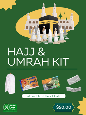Hajj and Umrah Kit - Premium Hajj and Umrah Kit from Zam Zam Publishers - Just $50! Shop now at IQRA Book Center 