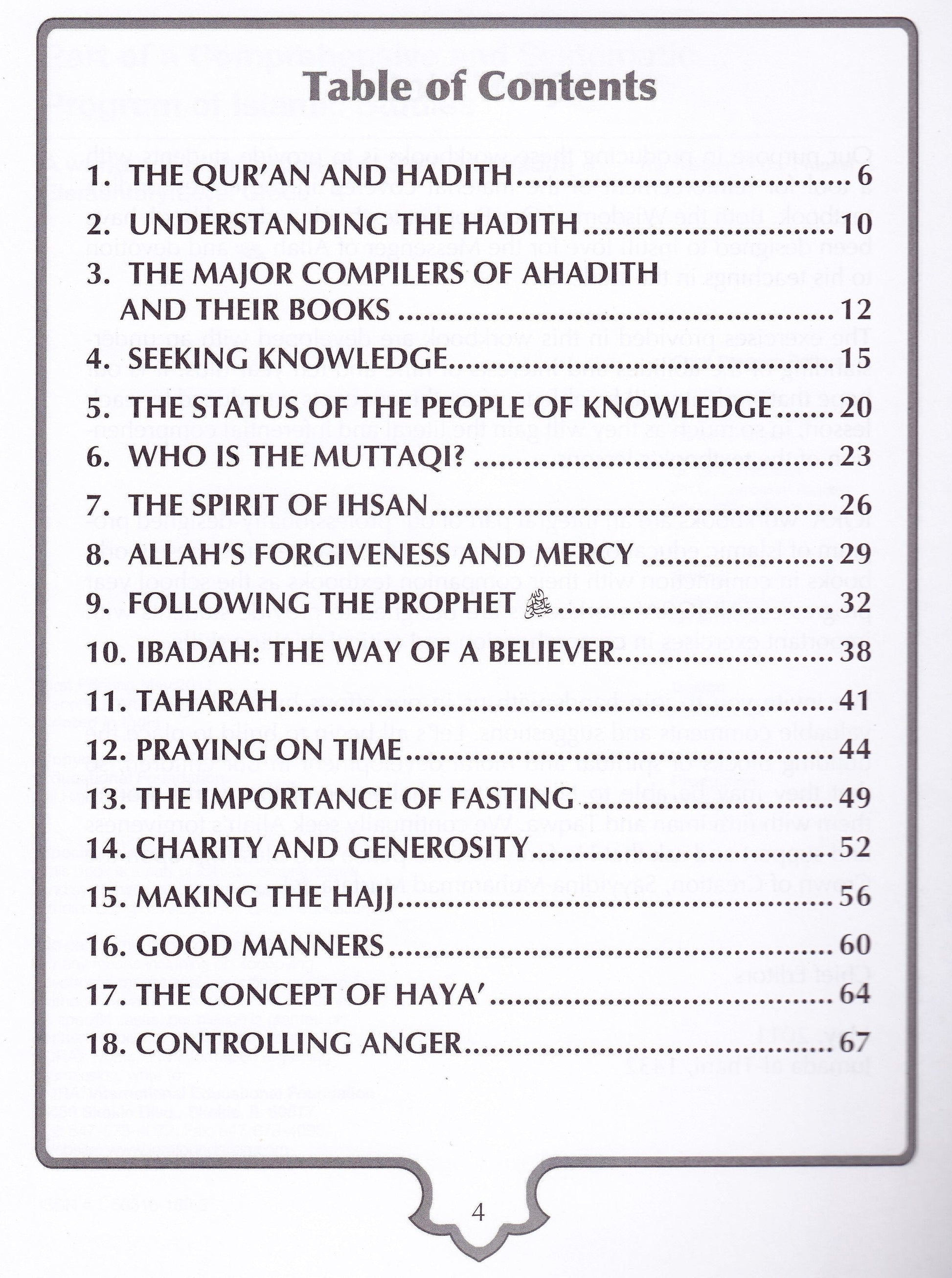 Sirah of our prophet Grade 4 (Wisdom of Our Prophet) Workbook - Premium Workbook from IQRA' international Educational Foundation - Just $7.99! Shop now at IQRA Book Center 