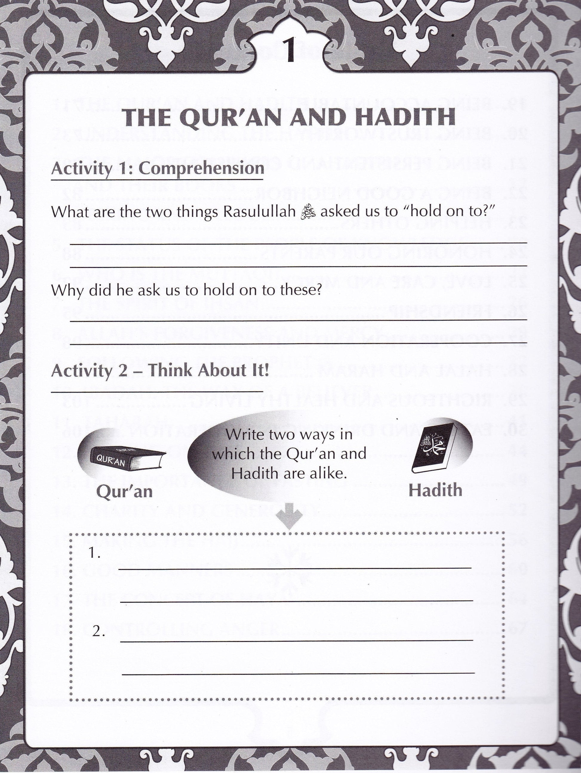 Sirah of our prophet Grade 4 (Wisdom of Our Prophet) Workbook - Premium Workbook from IQRA' international Educational Foundation - Just $7.99! Shop now at IQRA Book Center 