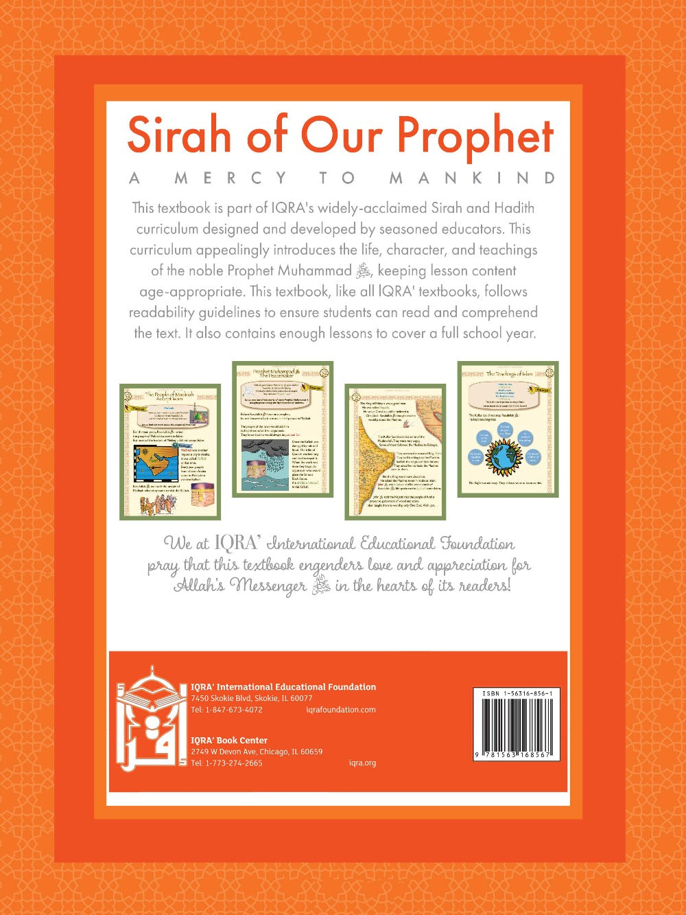 Sirah of our prophet Grade 3 (Our Prophet: Madinah) Textbook - Premium Textbook from IQRA' international Educational Foundation - Just $14.99! Shop now at IQRA Book Center 