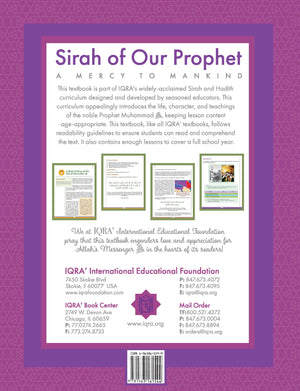 Sirah of our Prophet Grade 5 (Mercy to Mankind: Makkah) Textbook - Premium Textbook from IQRA' international Educational Foundation - Just $15! Shop now at IQRA' international Educational Foundation