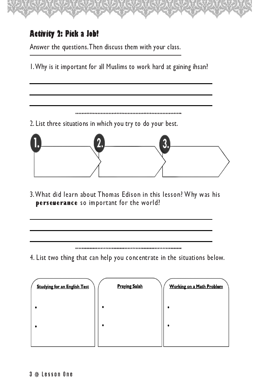 IQRA WISE Grade 5 Workbook - Premium Workbook from IQRA' international Educational Foundation - Just $8.99! Shop now at IQRA Book Center 