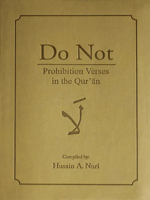 Do Not:Prohibition Verses (WLP) - Premium Book from Hani Book Store - Just $8! Shop now at IQRA Book Center 