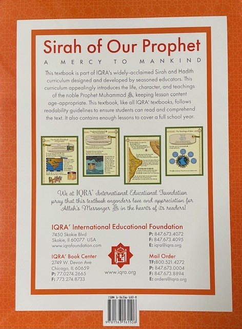 Sirah of our prophet Grade 3 Our Prophet: Madinah Workbook - Premium Workbook from IQRA' international Educational Foundation - Just $7.99! Shop now at IQRA Book Center 